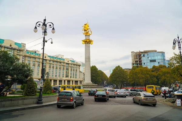 Capital Georgiana Tiflis — Foto de Stock