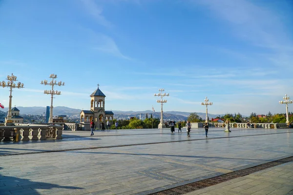 Capital Georgiana Tbilisi — Fotografia de Stock