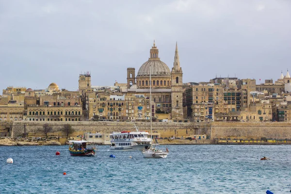 Yacht Båtar Malta — Stockfoto