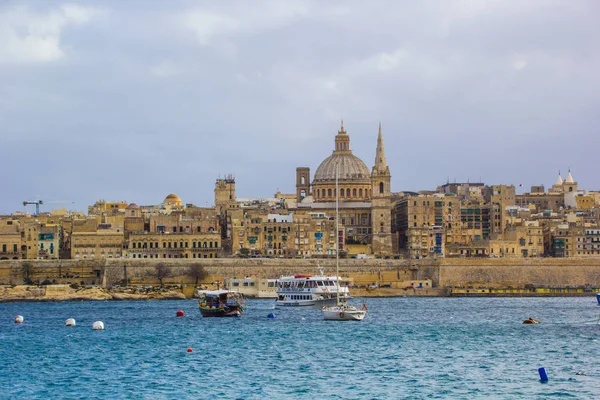 Yacht Båtar Malta — Stockfoto