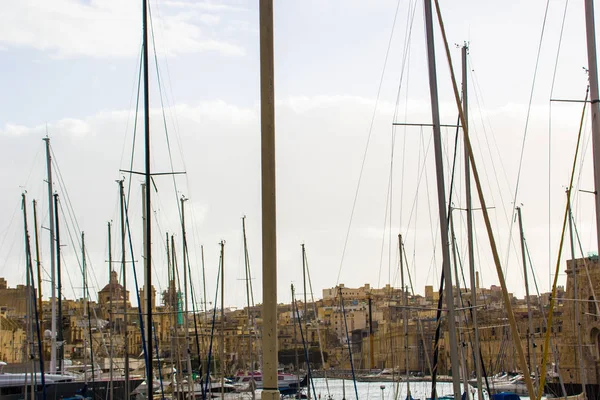 Yacht Båtar Malta — Stockfoto