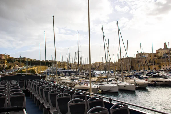 Yacht Boats Malta — Stock Photo, Image
