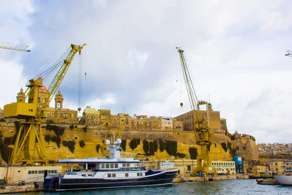 Yacht Boats Malta — Stock Photo, Image