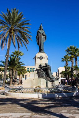 Valletta, Malta, deniz ve doğa manzarası