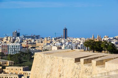 Valletta, Malta, deniz ve doğa manzarası