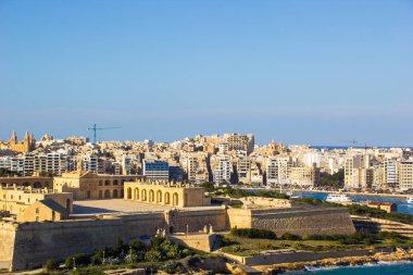 Valletta, Malta, deniz ve doğa manzarası