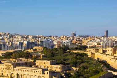 Valletta, Malta, deniz ve doğa manzarası