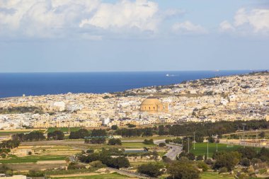 Valletta, Malta, deniz ve doğa manzarası