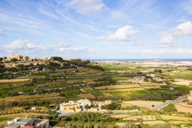 Valletta, Malta, deniz ve doğa manzarası