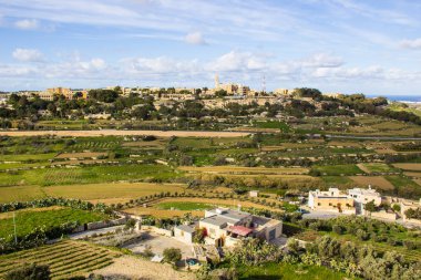 Valletta, Malta, deniz ve doğa manzarası
