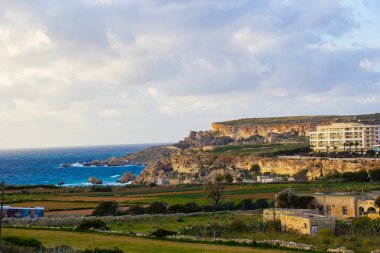 Valletta, Malta, deniz ve doğa manzarası