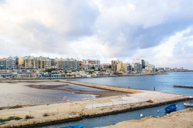 Valletta, Malta, deniz ve doğa manzarası