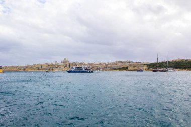 Valletta, Malta, deniz ve doğa manzarası