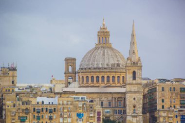 Valletta, Malta, deniz ve doğa manzarası