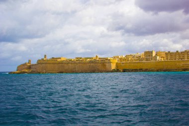 Valletta, Malta, deniz ve doğa manzarası