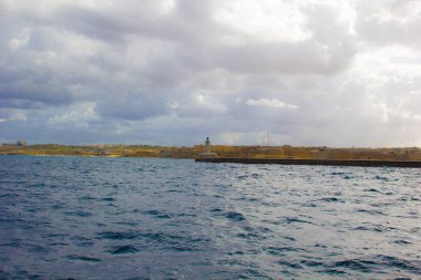 Valletta, Malta, deniz ve doğa manzarası