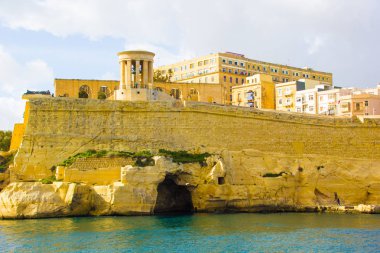 Valletta, Malta, deniz ve doğa manzarası
