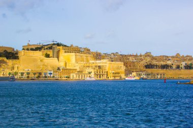 Valletta, Malta, deniz ve doğa manzarası