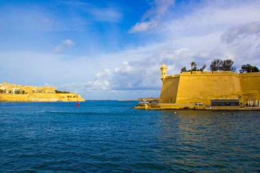 Valletta, Malta, deniz ve doğa manzarası