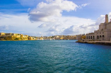 Valletta, Malta, deniz ve doğa manzarası