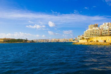 Valletta, Malta, deniz ve doğa manzarası