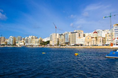 Valletta, Malta, deniz ve doğa manzarası