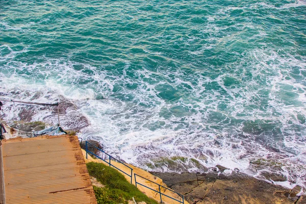 Panorama Valette Malte Mer Belle Vue Sur Nature — Photo