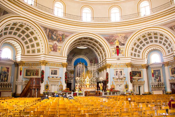 Mosta Rotunda Church Malta — Stock Photo, Image