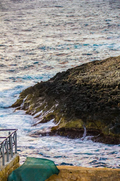 瓦莱塔 马耳他 大海和美丽的自然景观全景 — 图库照片