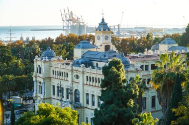 Malaga şehir panoraması