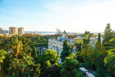 Malaga şehir panoraması