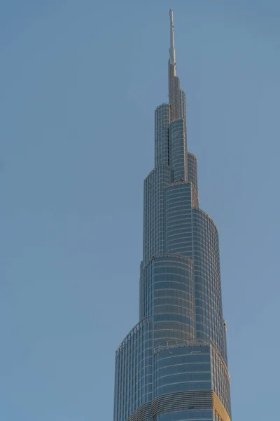 Burj Khalifa Dubaji Uae Burj Khalifa Současné Době Nejvyšší Budovou — Stock fotografie