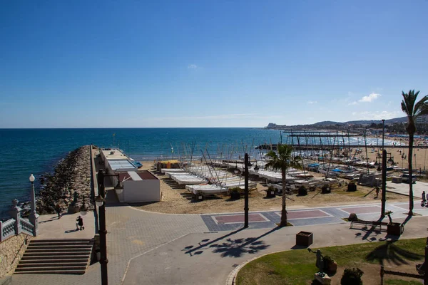 Las Playas Sitges Vacaciones Verano — Foto de Stock