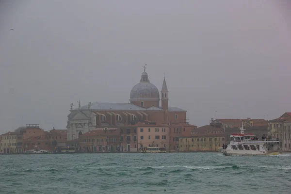 Venecia Veneto Piazza San Marco Vista Desde Ferry Hermosa Venecia — Foto de Stock