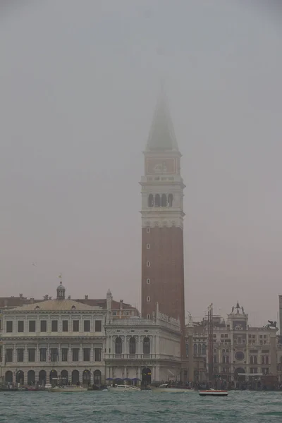 Venecia Veneto Piazza San Marco Vista Desde Ferry Hermosa Venecia — Foto de Stock