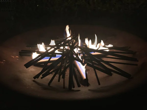 Fire Fire Pit — Stock Photo, Image