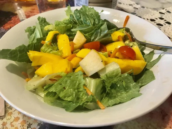 Uma Chapa Salada — Fotografia de Stock