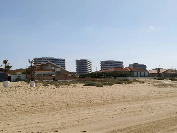 Bonita Playa Punta Umbra Provincia Huelva España —  Fotos de Stock