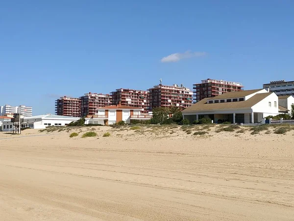 Szép Tengerpart Punta Umbra Tartomány Huelva Spanyolország — Stock Fotó