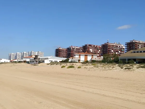 Bonita Playa Punta Umbra Provincia Huelva España —  Fotos de Stock