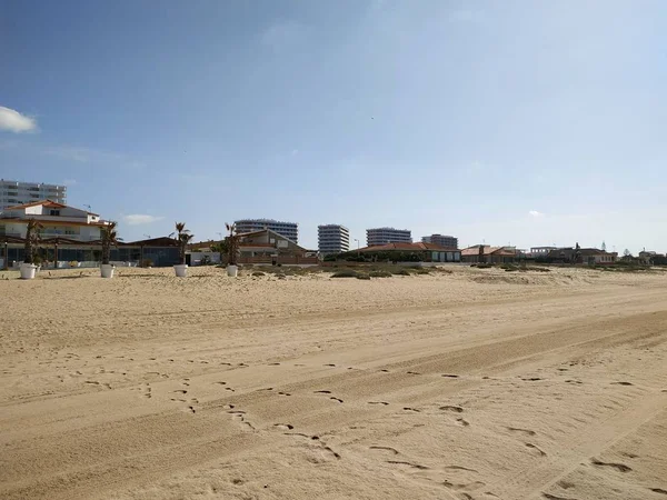 Bonita Playa Punta Umbra Provincia Huelva España —  Fotos de Stock