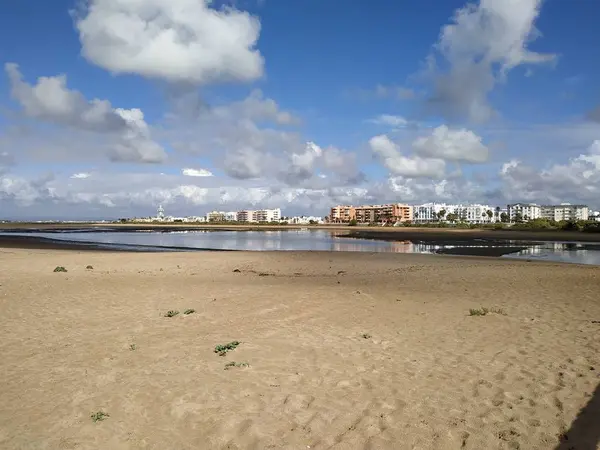 Isla Cristina Tengerpart Huelva Tartomány Spanyolország — Stock Fotó