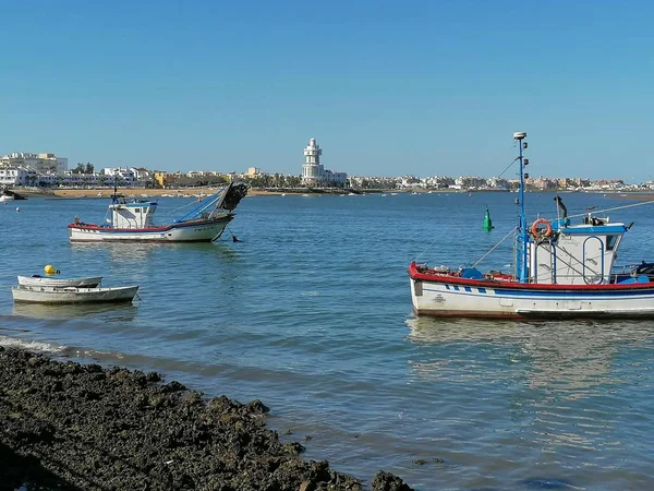 Boats Port Isla Cristina Province Huelva Spain — стокове фото