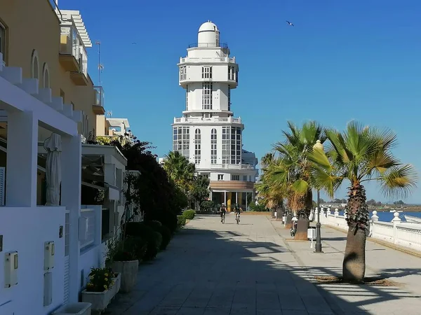 Faro Isla Cristina Provincia Huelva España —  Fotos de Stock