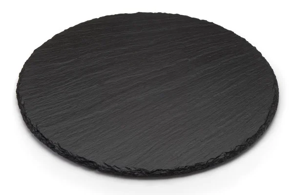 Yuvarlak yazı tahtası beyaz arkaplanda izole edildi