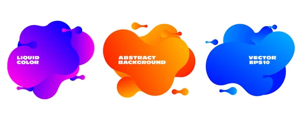 Абстрактный Векторный Набор Цветов Красочный Современный Шаблон Обложки Флаера Презентации — стоковый вектор