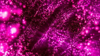  mor arka plan. işleme parlayan parçacık