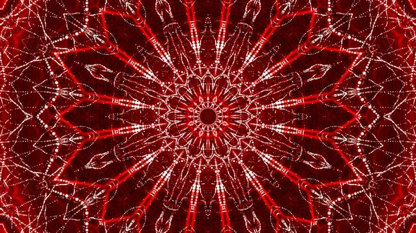 Red Abstract Ornament Background Renderer — Stock Photo, Image