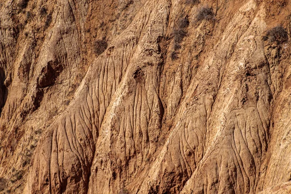 Wanden Van Een Kleine Canyon — Stockfoto