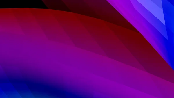 Fondo Abstracto Tridimensional Multicolor Renderizado — Foto de Stock